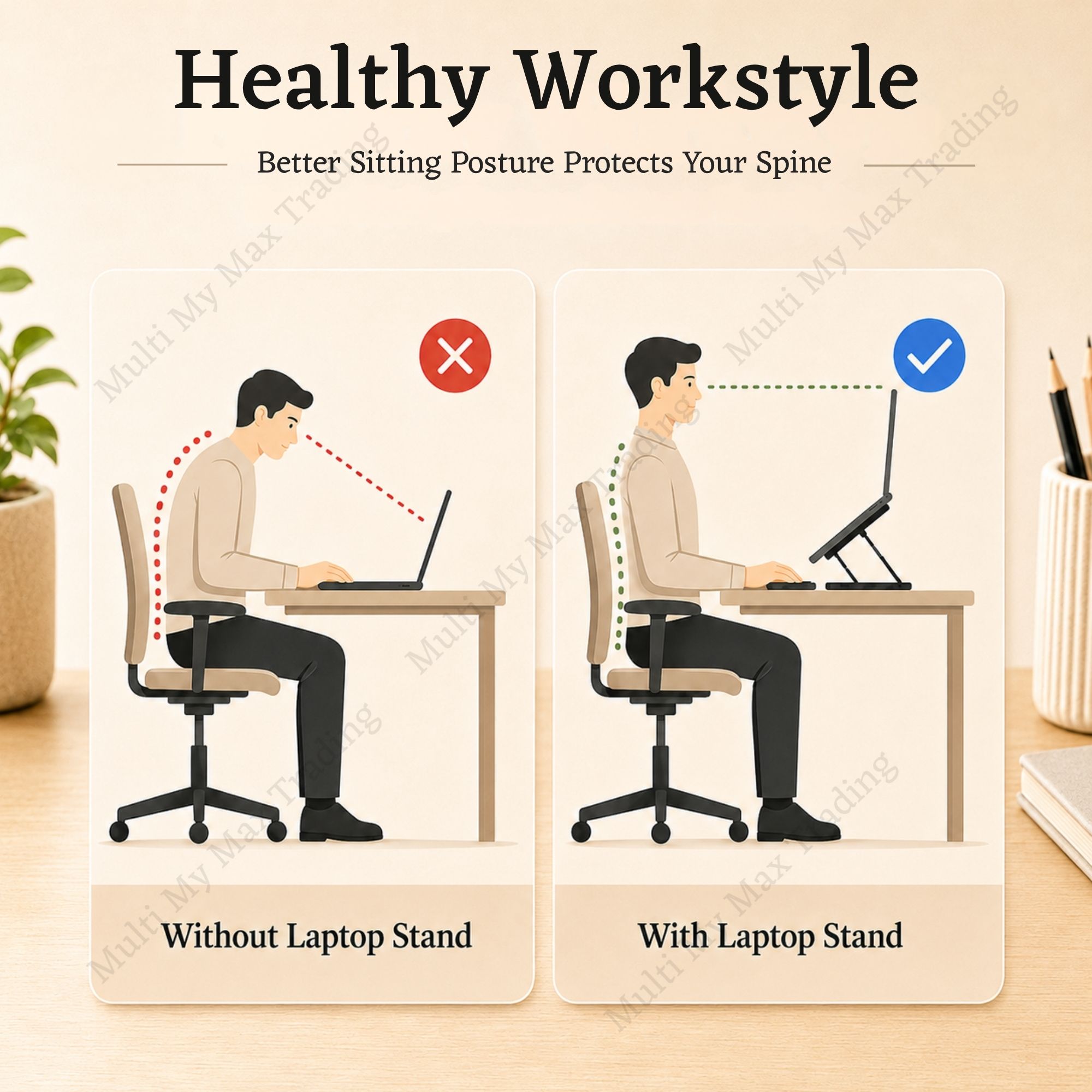 Portable Adjustable Non-Slip Ventilated Laptop Stand Heat Dissipation Notebook Holder Ready Stock
_voghion.com