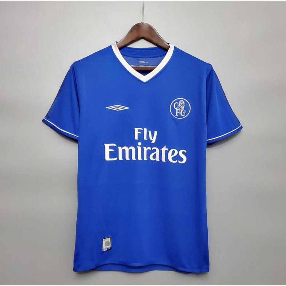 *Áo Bóng Đá Chelsea Phong Cách retro Cá Tính
