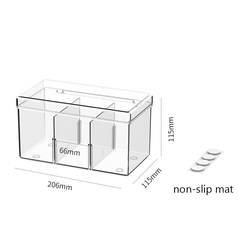 NFA Household medicine box storage box First aid kit medicine medicine epidemic prevention storage mask storage box