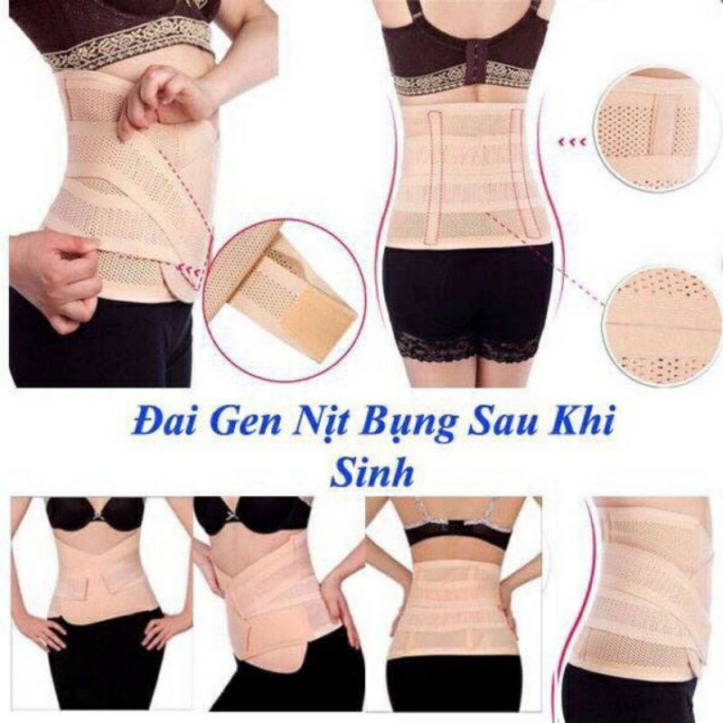 Đai nịt bụng sau sinh chống cuộn cho mẹ bỉm sữa