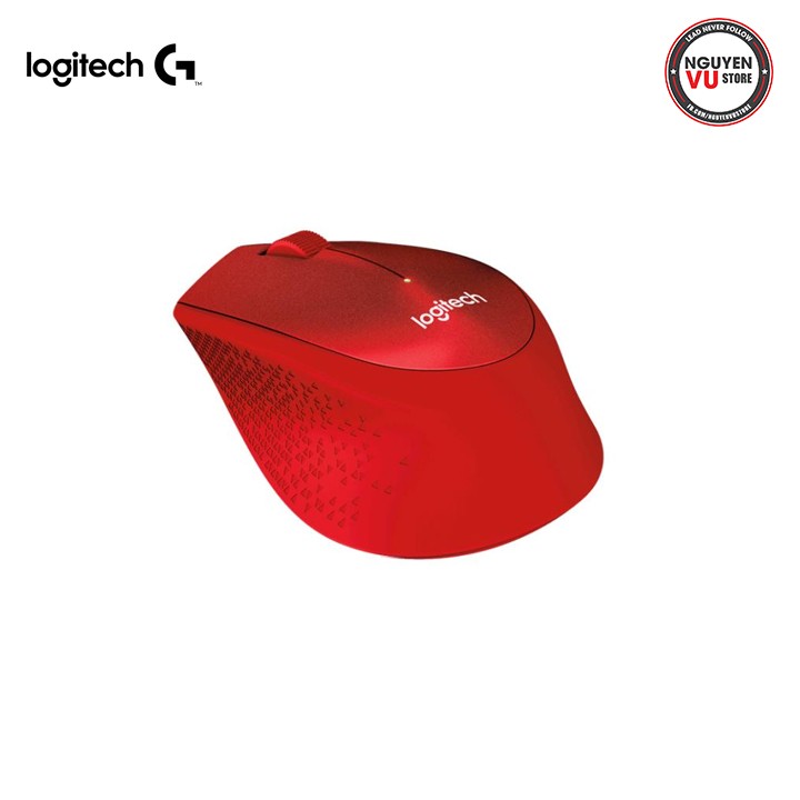 Logitech Wireless Mouse m331 silent-Red-authentic product