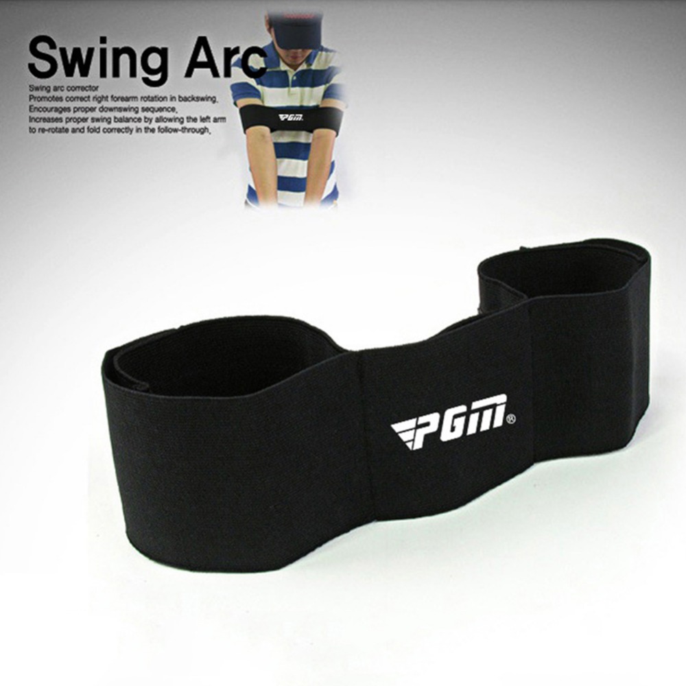 PGM Golf Arm Band Nylon Golf Gesture Training Band Elastic Golf Alignment Training Belt Corrective Action Outdoor Accessories JZQ005