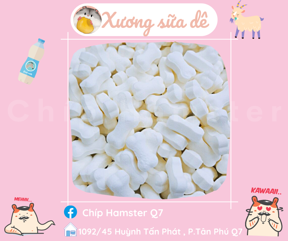 Xương sữa dê (Hamster/Sóc/Rat/Mice)