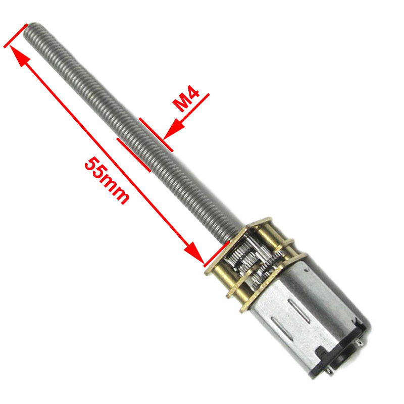 N20%20Long%20Shaft%20Threaded%20Shaft%20M4*55mm%20Dc%20Gear%20Motor%203v%206v%2012v%20Low%20Speed%2015%20To%201000rpm%20In%20Dc%20Motor%20Adjustable%20Speed%20Reversed%20-%20Image%204