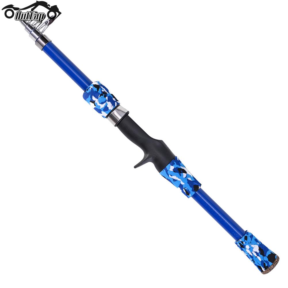 Children Fishing Pole Telescopic Portable Fishing Pole Mini  Breaking-resistance Outdoor Accessories for Lakes Reservoirs