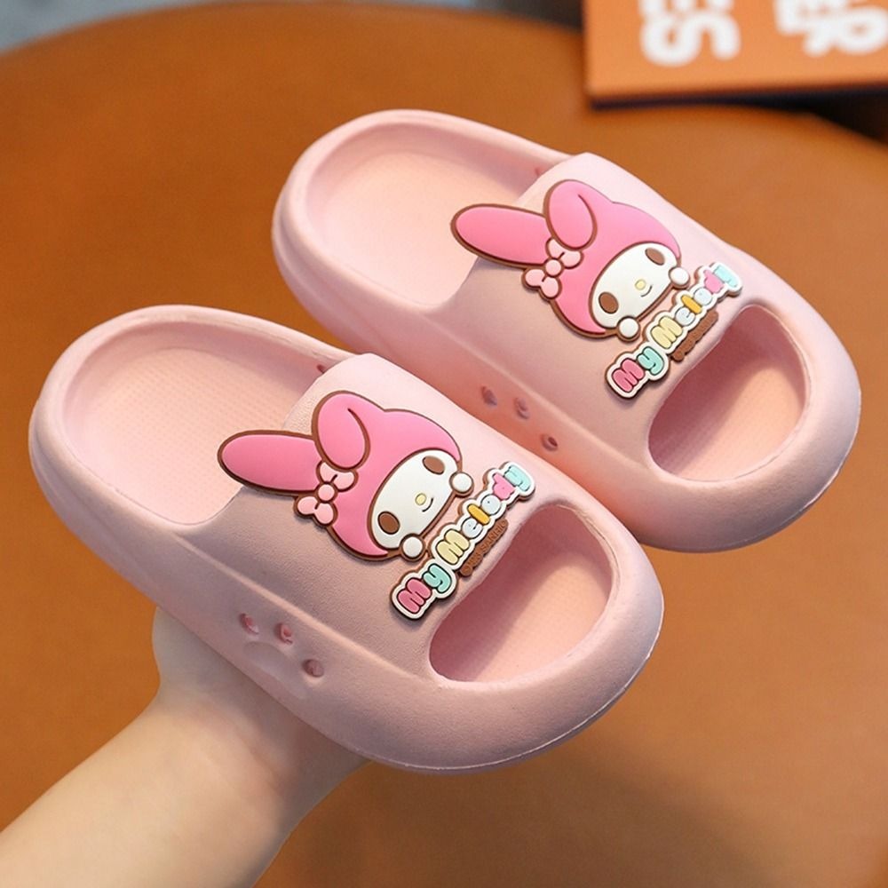 PYA94 Comfortable Cute Outdoor Beach Slippers KIds Flat Sandals