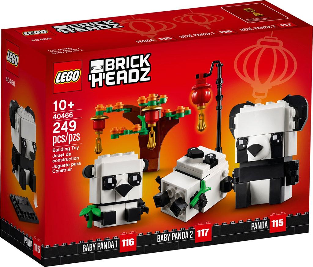 LEGO 40466 BrickHeadz Chinese New year 