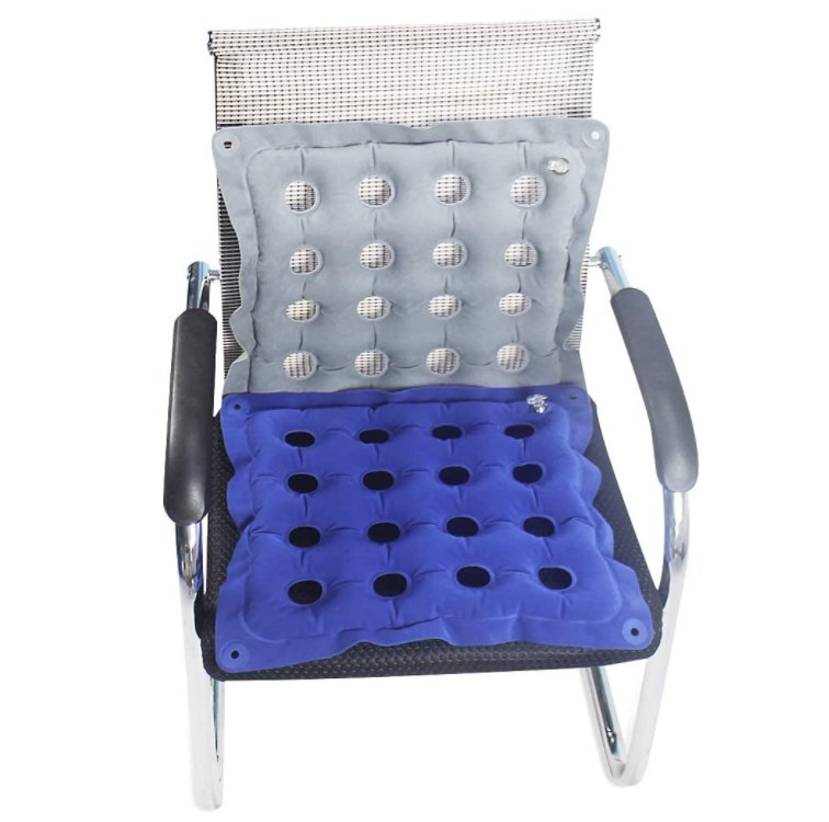 Waffle Cushion Pressure Relief - Wheelchair Cushions for Pressure Sores for  Sitting - Inflatable Coccyx Air Seat Cushion to Relief Back & Tailbone