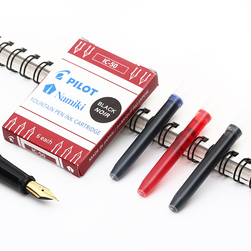 Ink Bladder 6pcs/box Japan Pilot Fountain Pen Ink Bladder Ic-50 Waterproof Ink Non ...
