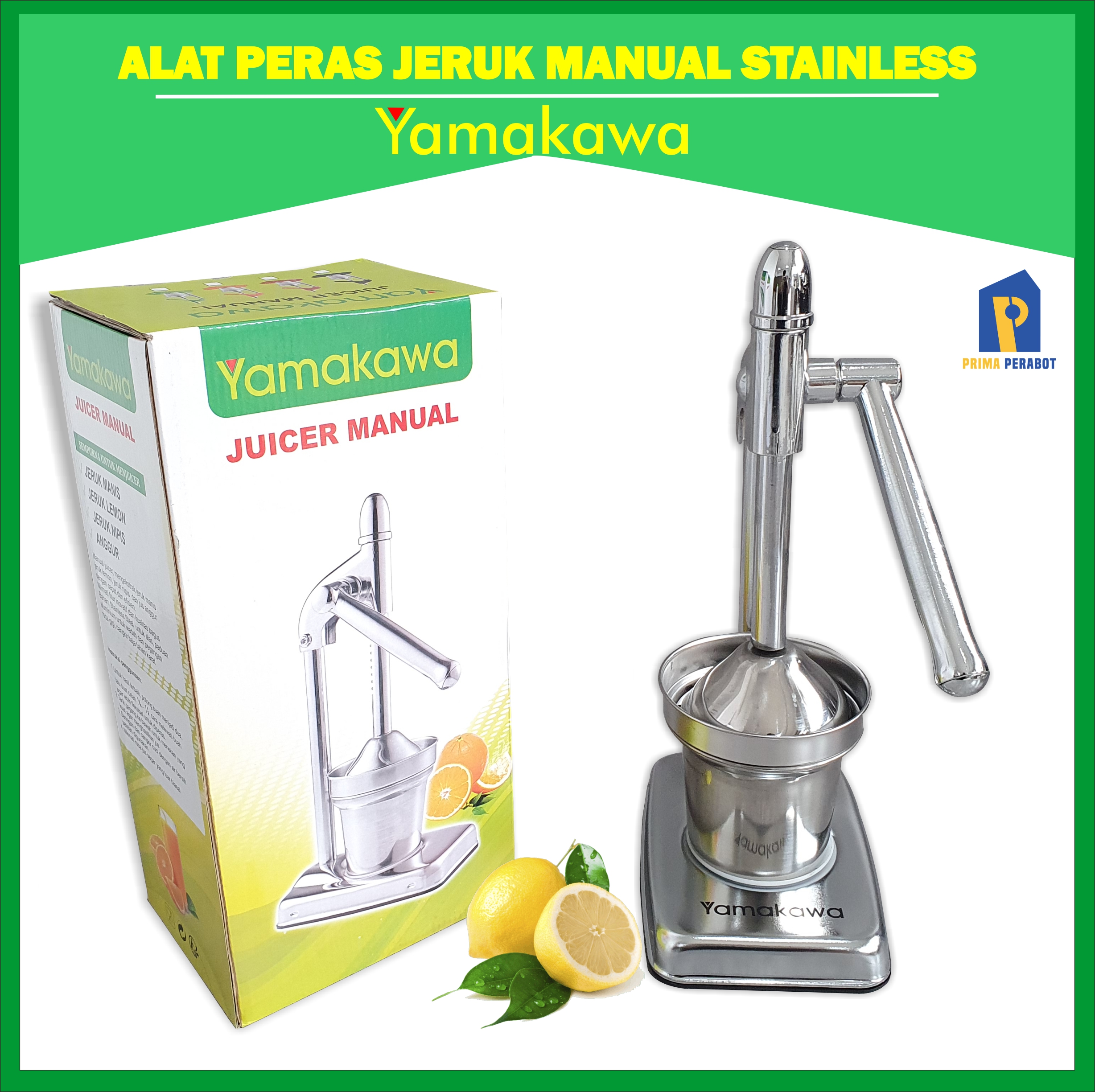 Perasan Jeruk Stainless |Alat Press Jeruk Manual | Lazada Indonesia