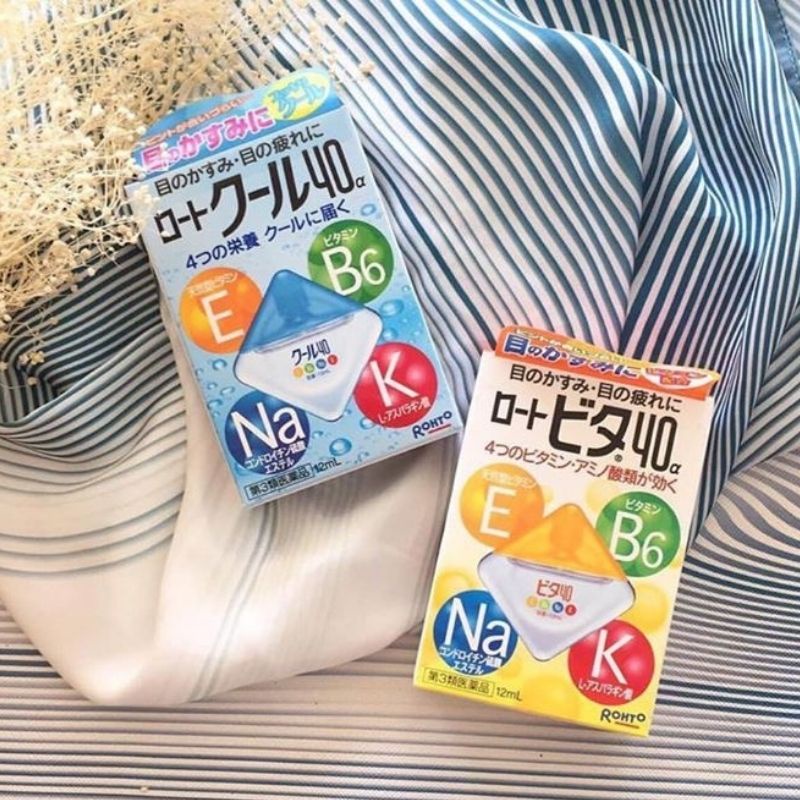Nhỏ mắt Rohto Nhật Bản