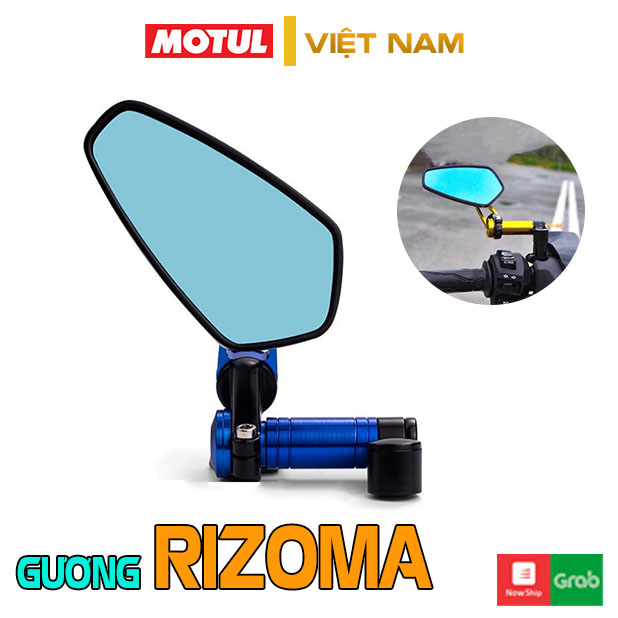 Gương chiếu hậu xe máy Rizoma thời trang mini mẫu CRG gắn chân kính cho AB