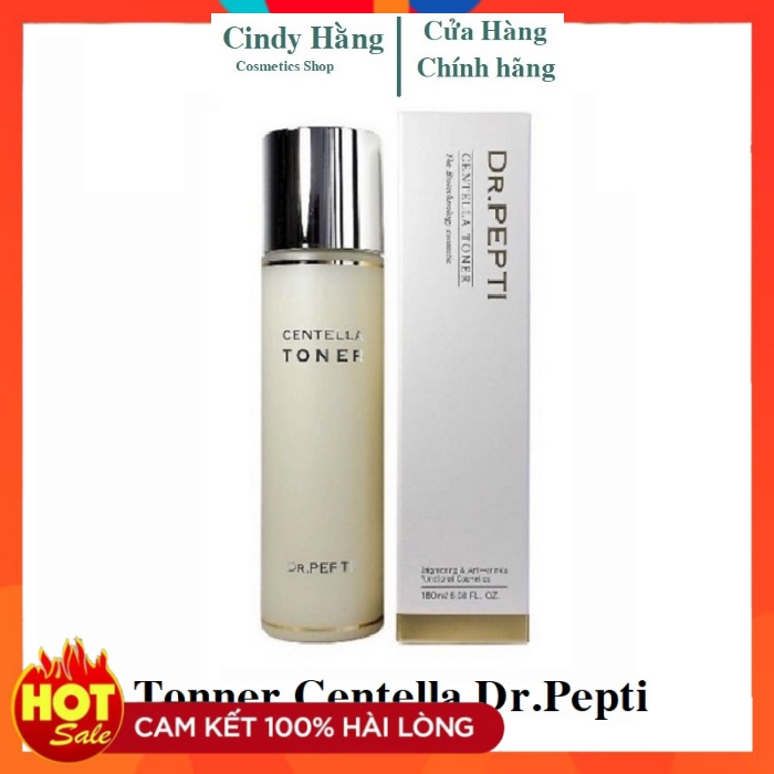 Nước Hoa Hồng Dưỡng Da Dr.Pepti Centella Toner 180ml