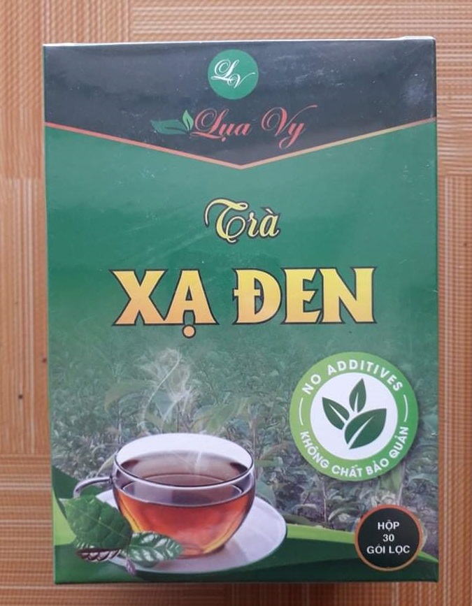 Trà Xạ Đen Lụa Vy hộp 30 túi lọc