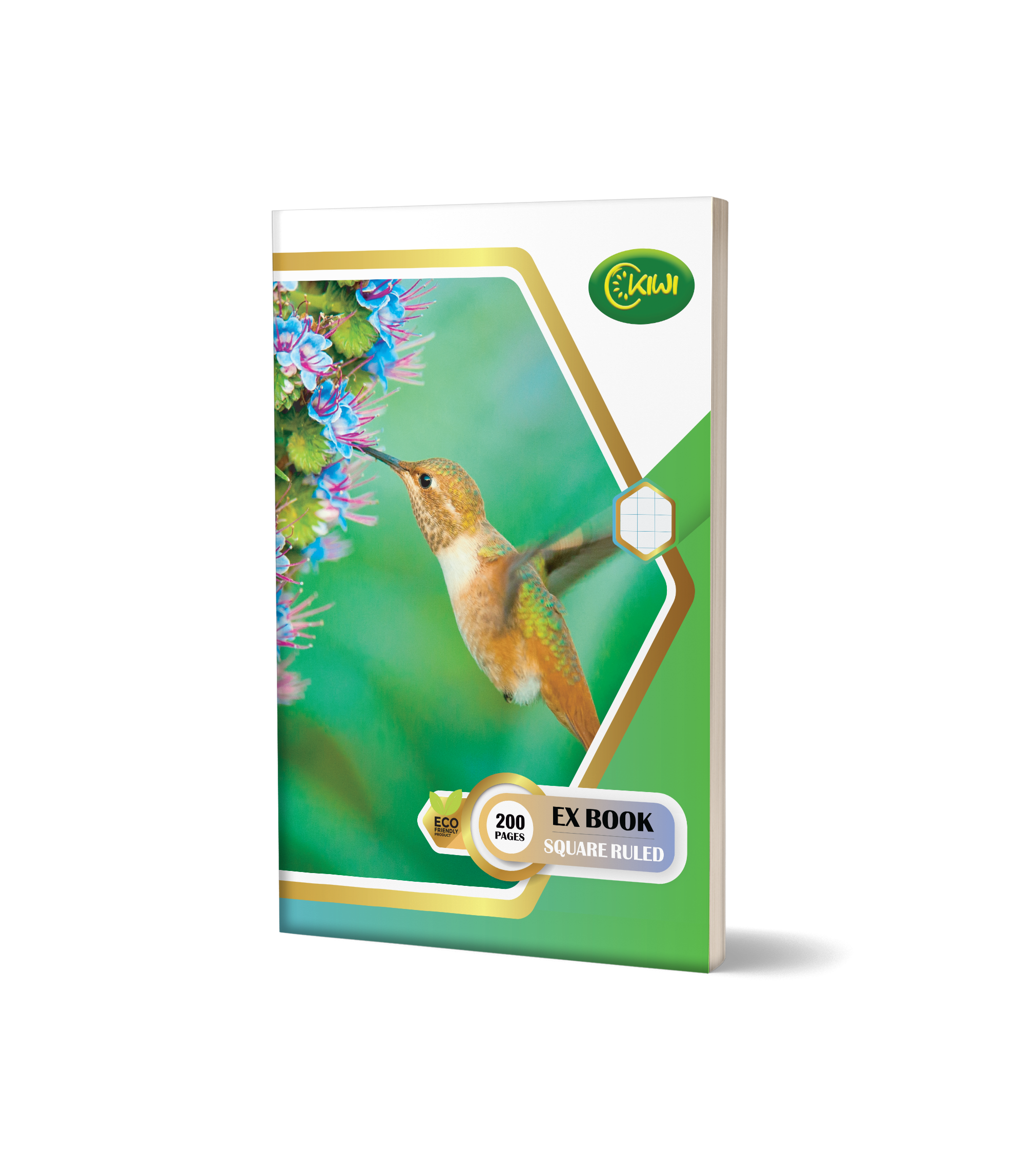 KIWI Exercise Book 200 Pages # Square Ruled 8 Book Pack | Daraz.lk