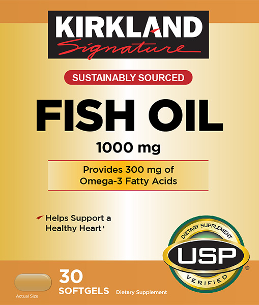 BUY ONE TAKE ONE REPACK Kirkland Signature Fish Oil Concentrate with