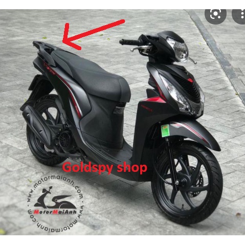 Tay xách tay dắt cảng sau xe máy Vision 2014-2019 kiểu SH ý