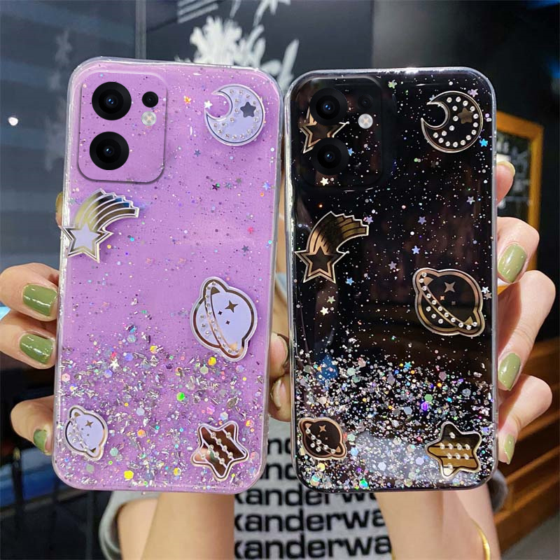 YUXING Cover per Oppo Reno 13 5G - Abstact Art Geometry Pattern Antigraffio Vetro Back Cover, Custodia Antiurto Antiscivolo Sottile (Abstact Art,01