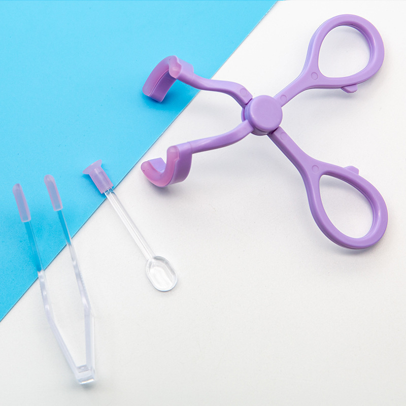 【Hot demand】Contact Lens Applicator Set Auxiliary Eyelid Dilator Open Eye Tool Wearing Clip Podazz.