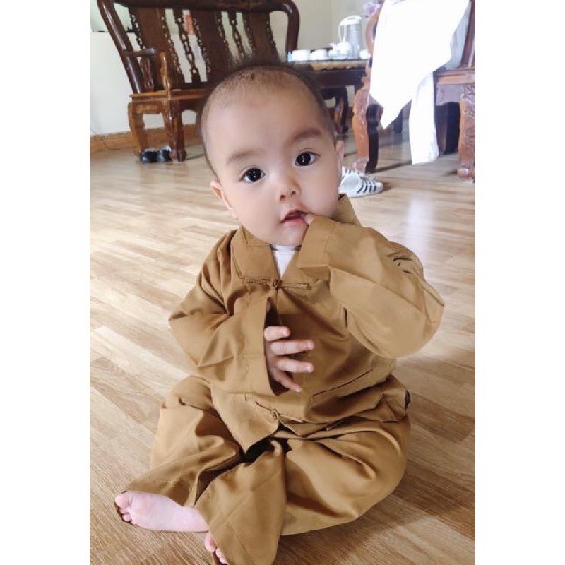 dồ lam đi chùa # la hán bé vải kate mềm