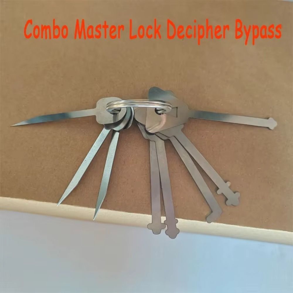 Key Lock Sturdy Multi-purpose Stainless Steel Master Keys Lock Installation Sturdy ...