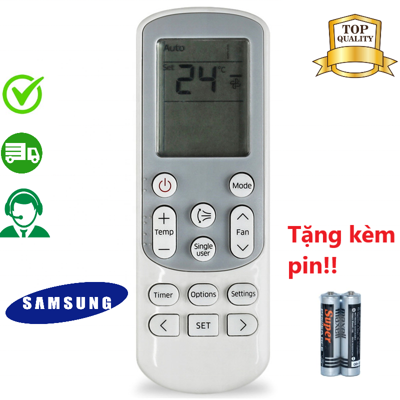 ( Hàng chính hãng ) Điều khiển điều hòa Samsung / Remote máy lạnh Samsung
