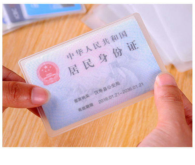 5 cái túi đựng thẻ căn cước công dân, thẻ atm, card visit, cccd (trong suốt)