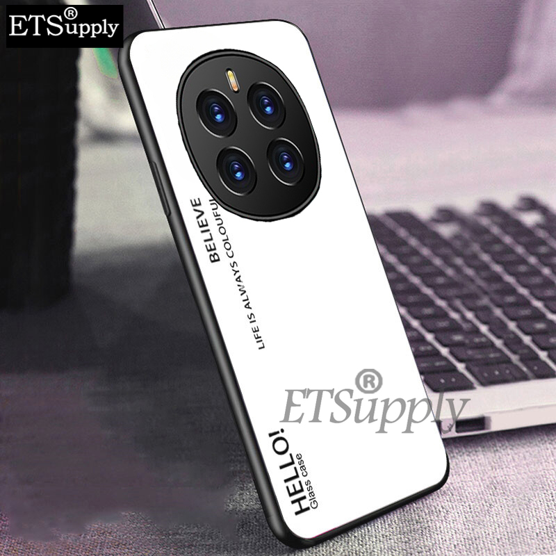 Phone case Honor Magic 7 Pro Gradient Mirror Tempered Glass Protector Hard Back Cover Honor Magic 7Pro Case. 