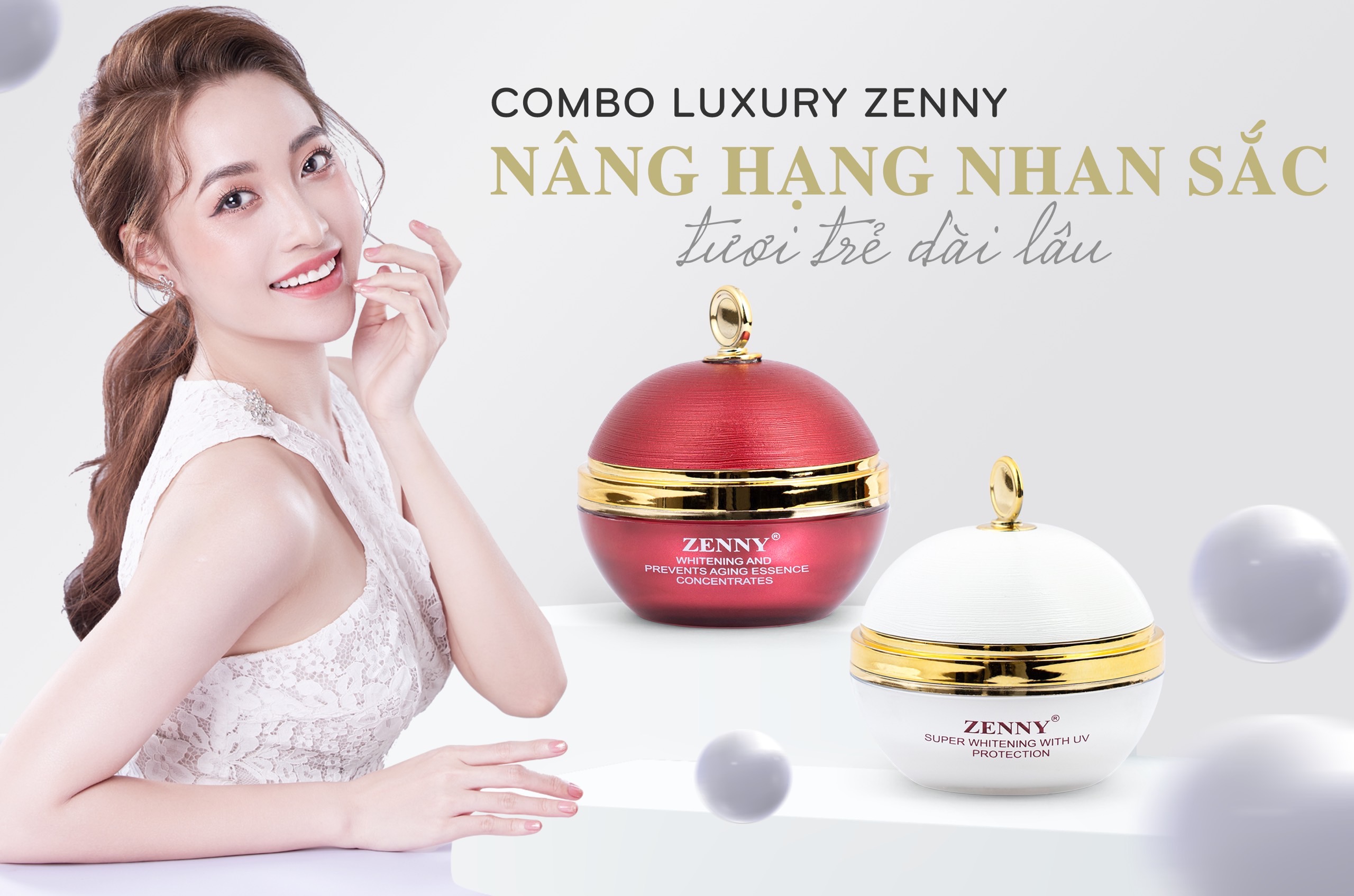 KEM FACE ZENNY LUXURY (MẪU MỚI)- KEM NGÀY