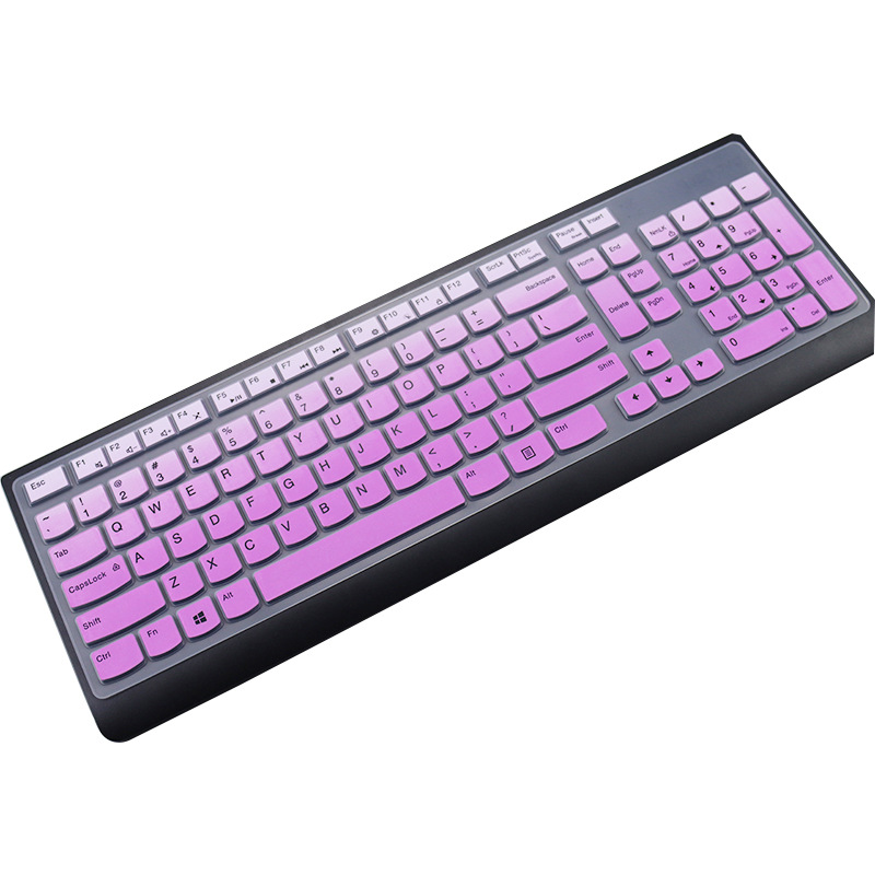 Suitable for Lenovo kb318w keyboard membrane Yoga Life wireless beauty all-in-one desktop protective cover concave and convex. 