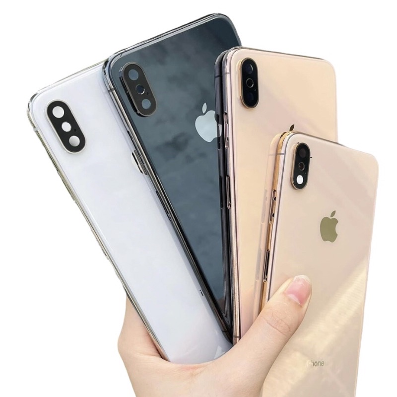 Vỏ sườn zin new thay máy XSMax ( 3 màu trắng, đen, vàng )