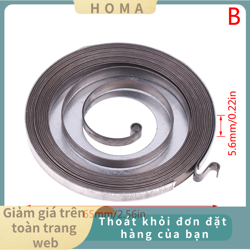 💖homa lò xo kéo cưa xích 52/58 lò xo cho máy cưa xích