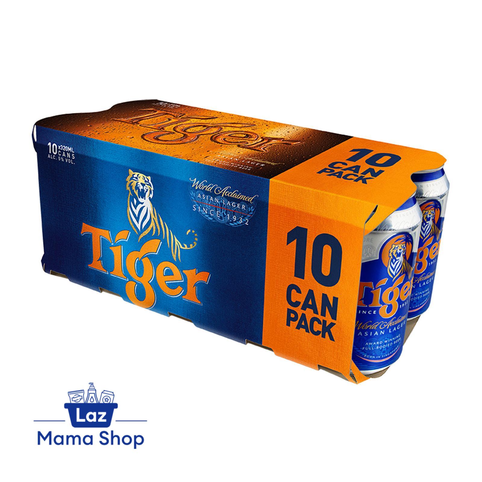 コリンシアン Tiger Beer ロイ・キーン　希少品 レア Tiger Lager Beer Can 10 X 320ML (Laz Mama Shop) | Lazada Singapore