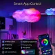 3D Cloud Lighting Light Led Lamp Multicolor Bedroom Clouds Lights Thunder Clouds Room DIY Music Sync Smart APP Control USB. 