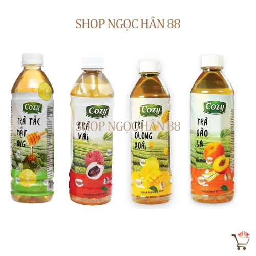 [DATE MỚI] (MỚI) Trà Hoa Quả Cozy 455 ml - Đủ Các Vị