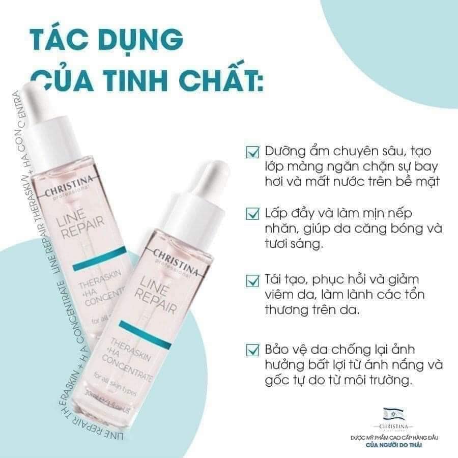 [CHÍNH HÃNG TEM CÔNG TY] Tinh chất cấp nước - căng mọng da CHRISTINA HA Line Repair