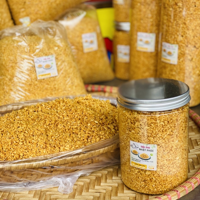 Tỏi Phi Sạch ÔNG BỐN - Thơm, Giòn, Nguyên Chất 100% (300g)