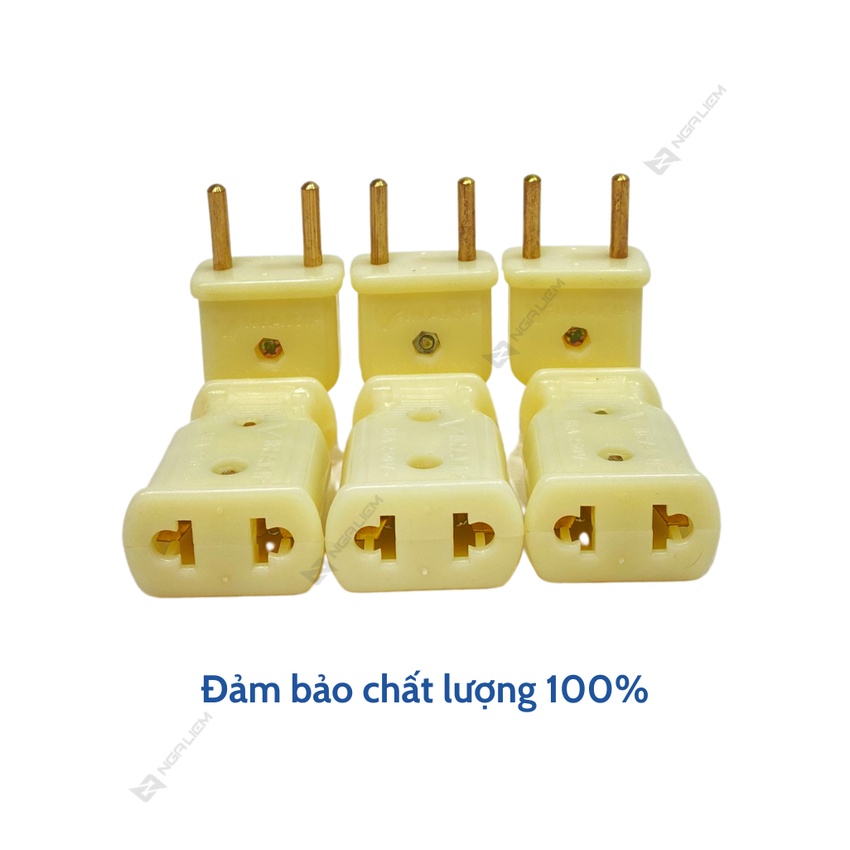 Phích Cắm Đực (PC19) + Phích Cắm Cái (DN09) VINAKIP