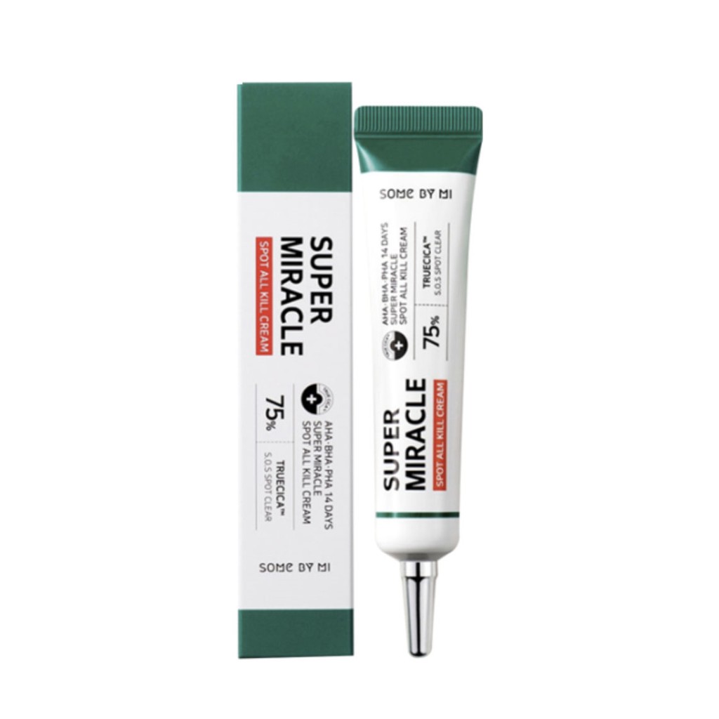 Kem Chấm Mụn Some By Mi Super Miracle Spot All Kill Cream 30ml