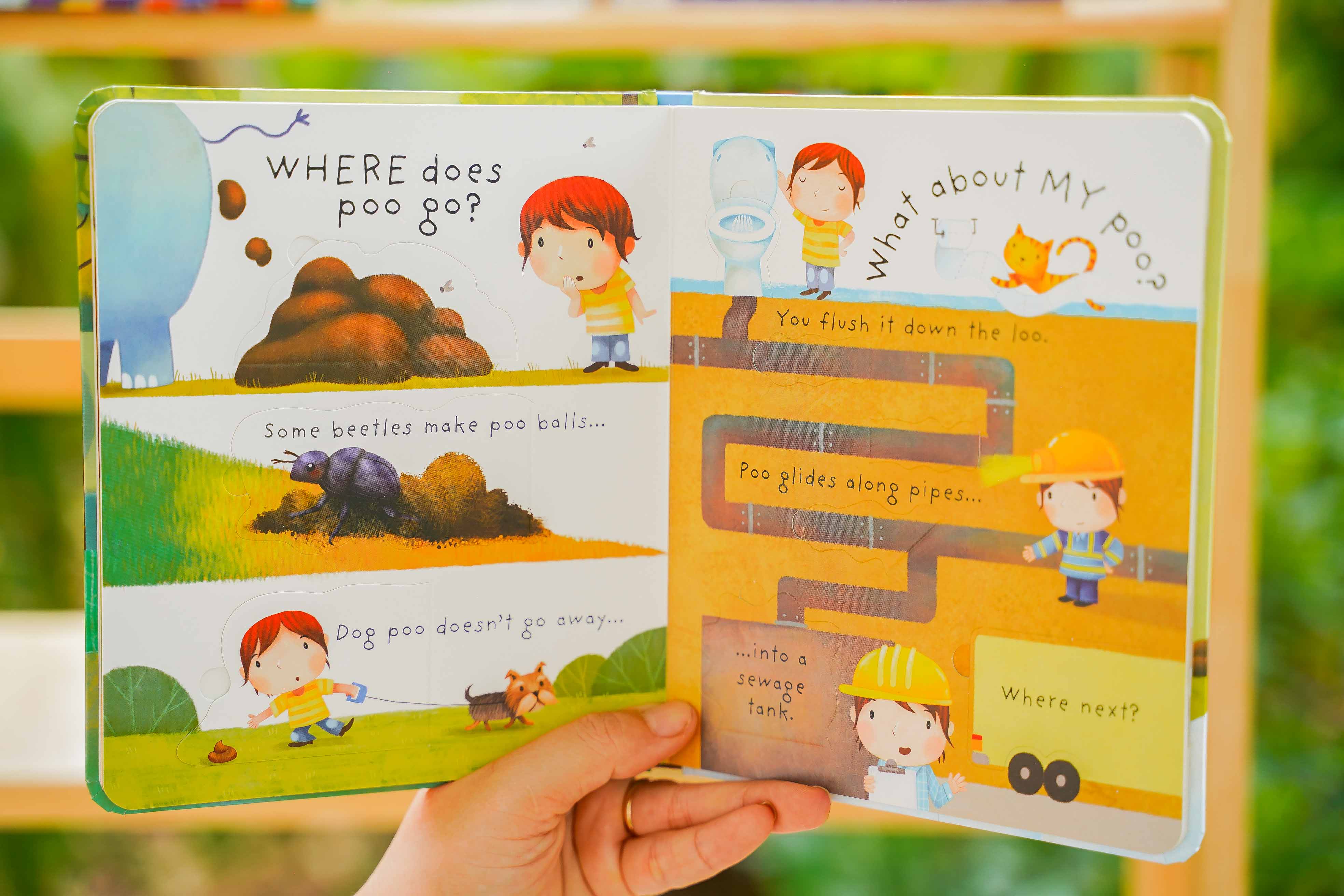 Sách tiếng Anh Usborne lật mở khám phá Lift the Flap very first question and answer