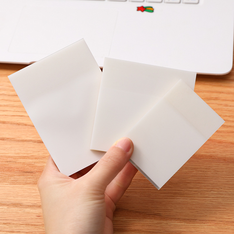 50 Tờ/Bộ Giấy Ghi Chú Trong Suốt Đa Chức Năng Ghi Chú Học Sinh Đồ Dùng Học Tập