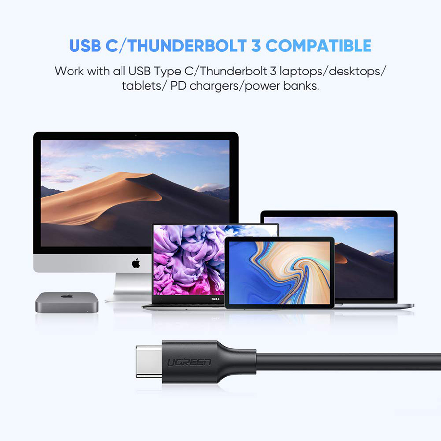 Ugreen 20103 - Cáp USB Type C sang Micro B dài 1m truyền dữ liệu - HapuStore