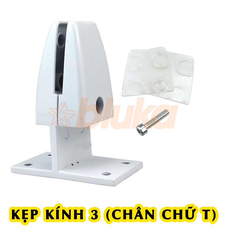 Kẹp Kính, Kẹp Vách Ngăn Trắng