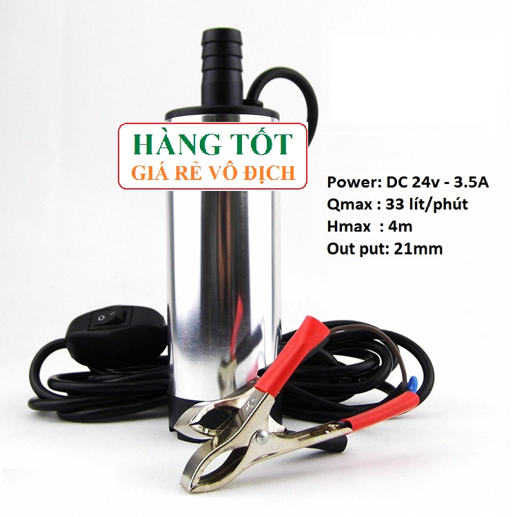 Monqiqi Bơm chìm mini 12v 24v