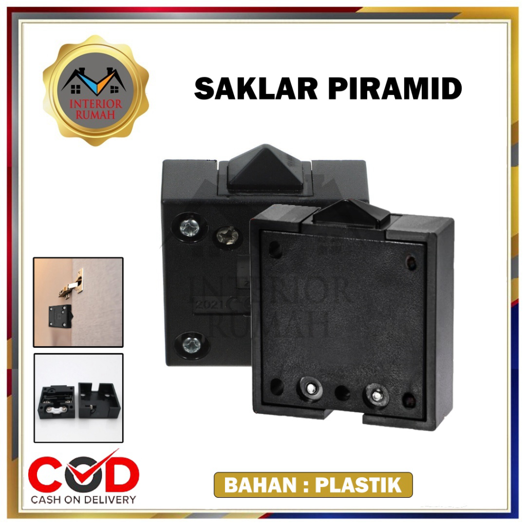 Switch Piramid Otomatis On Off Sliding Cabinet Saklar Piramid Pintu ...