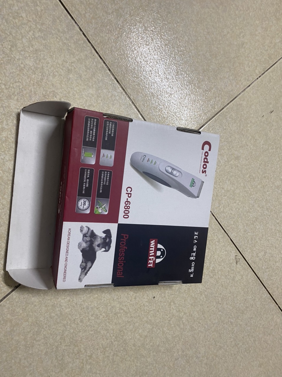 TÔNG ĐƠ CODOS 6800 DÀNH CHO CHÓ MÈO ĐỜI MỚI NHẤT