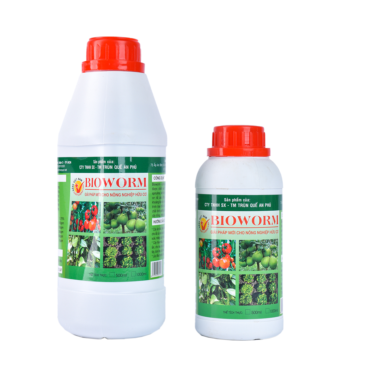 Dịch trùn quế bón cây chai 500ml