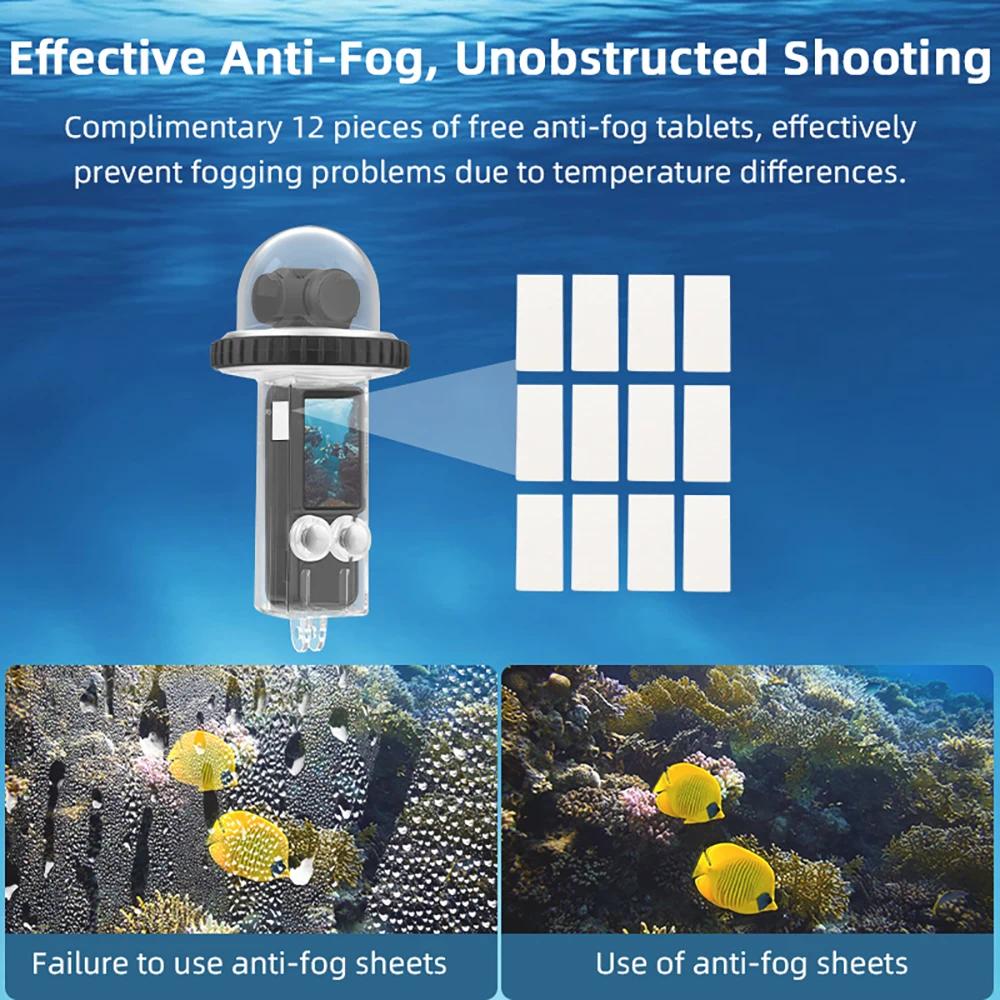 40M Waterproof Case For DJI Osmo Pocket 3 Underwater Diving Housing Cover Protective Shell Camera Photographic Accessories