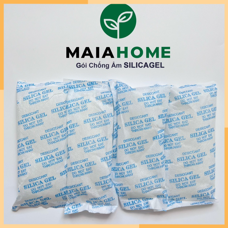 1kg gói hút ẩm loại 1/2/3/5/10/20/50/100/500g silicagel - gói hút ẩm, khử mùi chống ẩm mốc