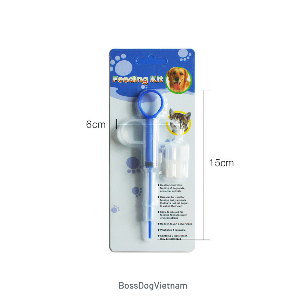 Ống bơm thức ăn cho chó Feeding Kit | BossDog